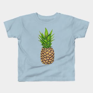 Pineapple Drawing Kids T-Shirt